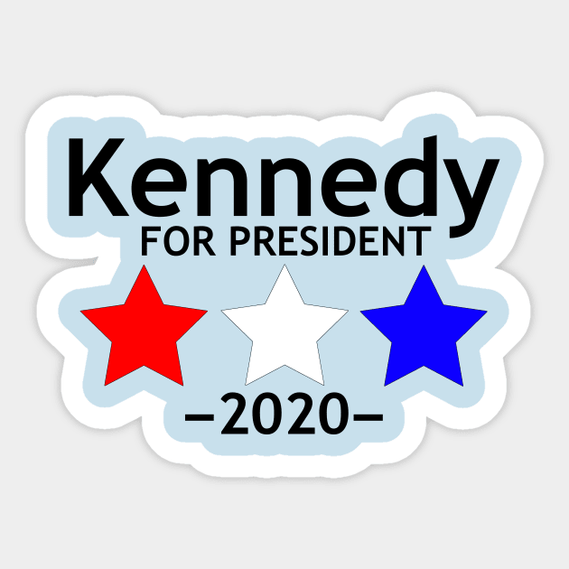 Kennedy 2020 Sticker by DesignsByChefRed